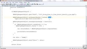 آمورش Using Ajax To Show SQL Results In Place- PHP