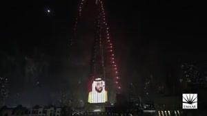 مراسم دیدنی سال نو برج خلیفه دبی