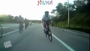 دوچرخه سوار بد شانس