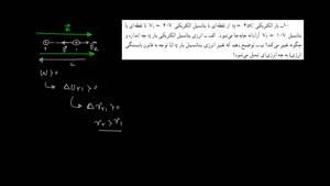 حل مسئله فیزیک از مبحث : پتانسیل الکتریکی