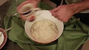 طرز تهیه ی نان بربری ایرانی