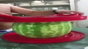 روش جالب بریدن هندوانه