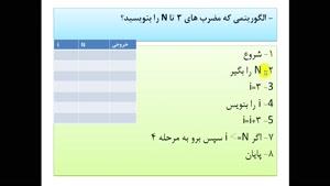 آموزش الگوریتم قسمت 7