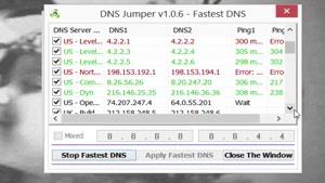 آموزش استفاده از DnsJumper