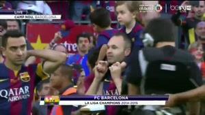 جشن قهرمانی بارسلونا درلالیگابا کیفیت فول اچ دی