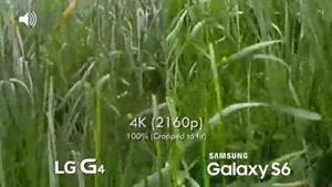مقایسه دوربین LG G۴ - GALAXY S۶