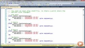 آموزش SQL بهینه شدن پروسیجر ذخیره سازی قسمت 66