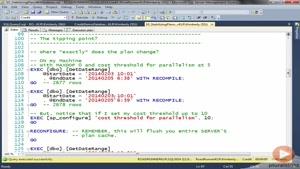 آموزش SQL بهینه شدن پروسیجر ذخیره سازی قسمت 71