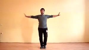 آموزش رقص آذری لزگی بخش 2