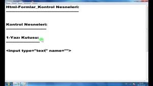 آموزش HTML به زبان ترکی قسمت 59