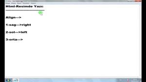 آموزش HTML به زبان ترکی قسمت 23