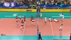 لیگ جهانی والیبال 2015 - ایران و لهستان - ست دوم