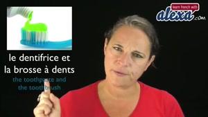 آموزش اشیا موجود در دستشویی و حمام به زبان فرانسه