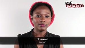 آموزش زبان آفریقای به سبک Oshiwambo قسمت 1