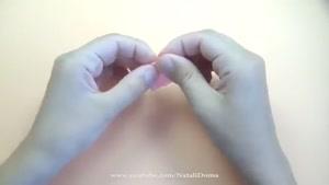 آموزش گل روبانی