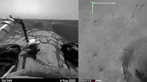 تایم لپسی از مریخ نوردی Opportunity