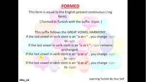 یادگیری زبان ترکی قسمت 9