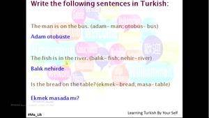 یادگیری زبان ترکی قسمت 19