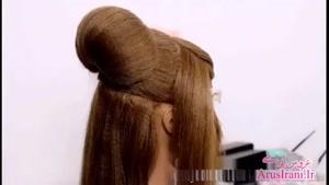 مدل موی مجلسی برای موهای متوسط