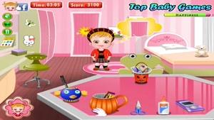 معرفی بازی Baby Hazel Pumpkin Party
