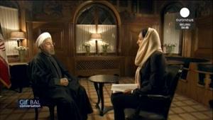 مصاحبه شبكه EuroNews با روحانی – ۱۳۹۲/۱۱/۴