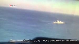  اخطار هواپیمای ایران به ناو و هواپیمای آمریکایی