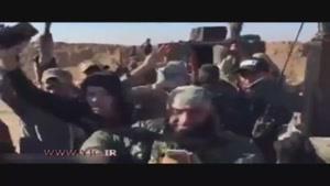 شادی و پایکوبی ابوعزرائیل بعد از شکست داعش 