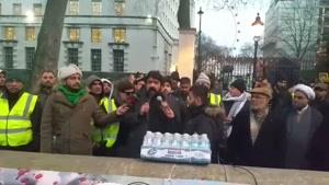 فیلم/ ادامه تظاهرات ضد سعودی در لندن