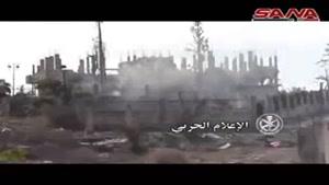 فیلم/عملیات ارتش سوریه در درعا