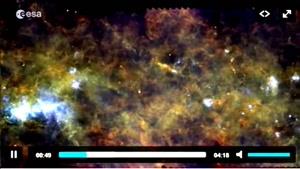 ویدئویی از کهکشان راه شیری!