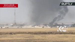 فیلم/لحظه یورش انتحاری داعش به ارتش عراق در جنوب شرق موصل