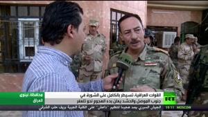 فیلم/ کنترل نیروهای عراقی بر منطقه «الشوره» در موصل