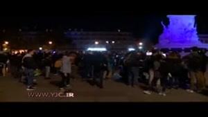 ششمین شب تظاهرات پلیس فرانسه