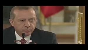 چرت زدن سخنگوی پوتین هنگام سخنرانی اردوغان