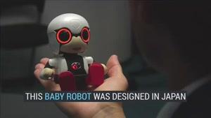 فیلم/ روبات کودکی که با شما همراه می شود