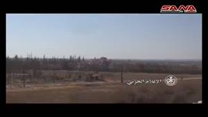 فیلم/تسلط ارتش سوریه بر مناطق جدید در حومه غربی دمشق