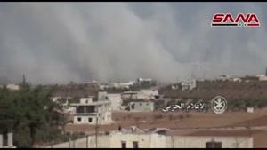 فیلم/تسلط ارتش سوریه بر صوران و مزارع اطراف آن در حومه حماه