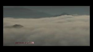 دریایی از ابرها بر فراز شهری در جنوب غرب ژاپن 