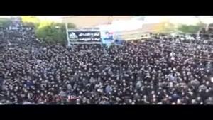 تشییع پیکر شهید ستار احمدی در اردبیل