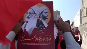 فیلم/تداوم تظاهرات مردم بحرین در حمایت از شیخ عیسی قاسم