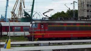 لکوموتیو اشکودا در ایستگاه راه آهن وارنا