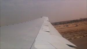 take off هواپیمای بوئینگ 777 هواپیمایی کویت
