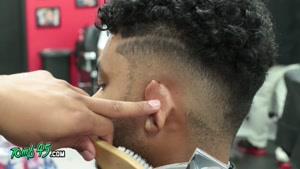'Angelo Russell Haircut! Mens Long Curly Hairstyle with Fade on Sides! Duke style chris bossio