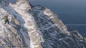 مسابقه طناب بازی در بلندترین کوه دنیا