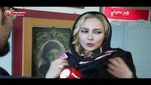 آنا نعمتی از تیپ خبرسازش روی فرش قرمز رُم گفت: خارجی ها به حجابم احترام گذاشتند