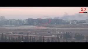 فیلم/ نبرد ارتش سوریه با تروریستها در جنوب غرب حلب
