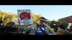تظاهرات ادامه‌دار نیویورکی‌ها علیه ترامپ