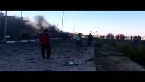 فیلم/انفجار تروریستی در شهر «حله» عراق
