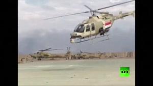فیلم/حملات هوایی به مواضع داعش در جنوب موصل