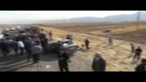 تصادف مرگبار در محور فیروزان به نهاوند با یازده کشته و زخمی